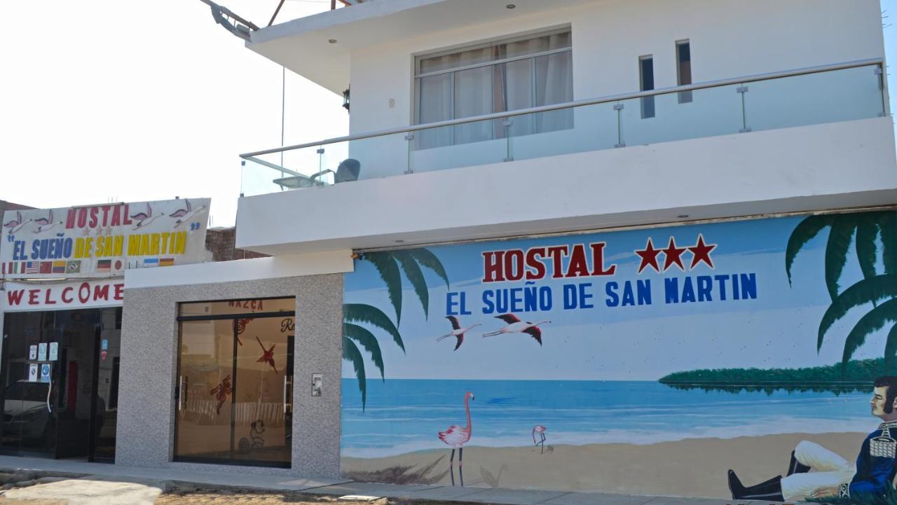 Hostal El Sueno De San Martin Paracas Exterior foto